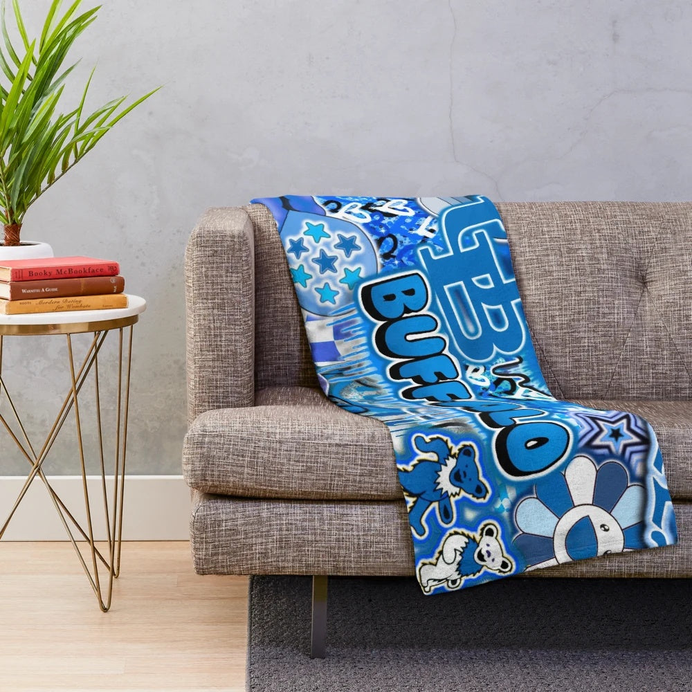 Soft and plush blanket for a cozy and comfortable experience