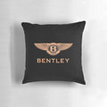 Bentley Motors Luxury Car Pillow - Handcrafted Automotive Home Decor
