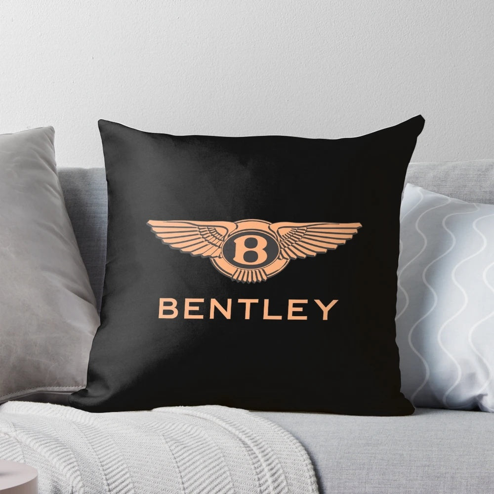 Bentley Motors Luxury Car Pillow - Handcrafted Automotive Home Decor