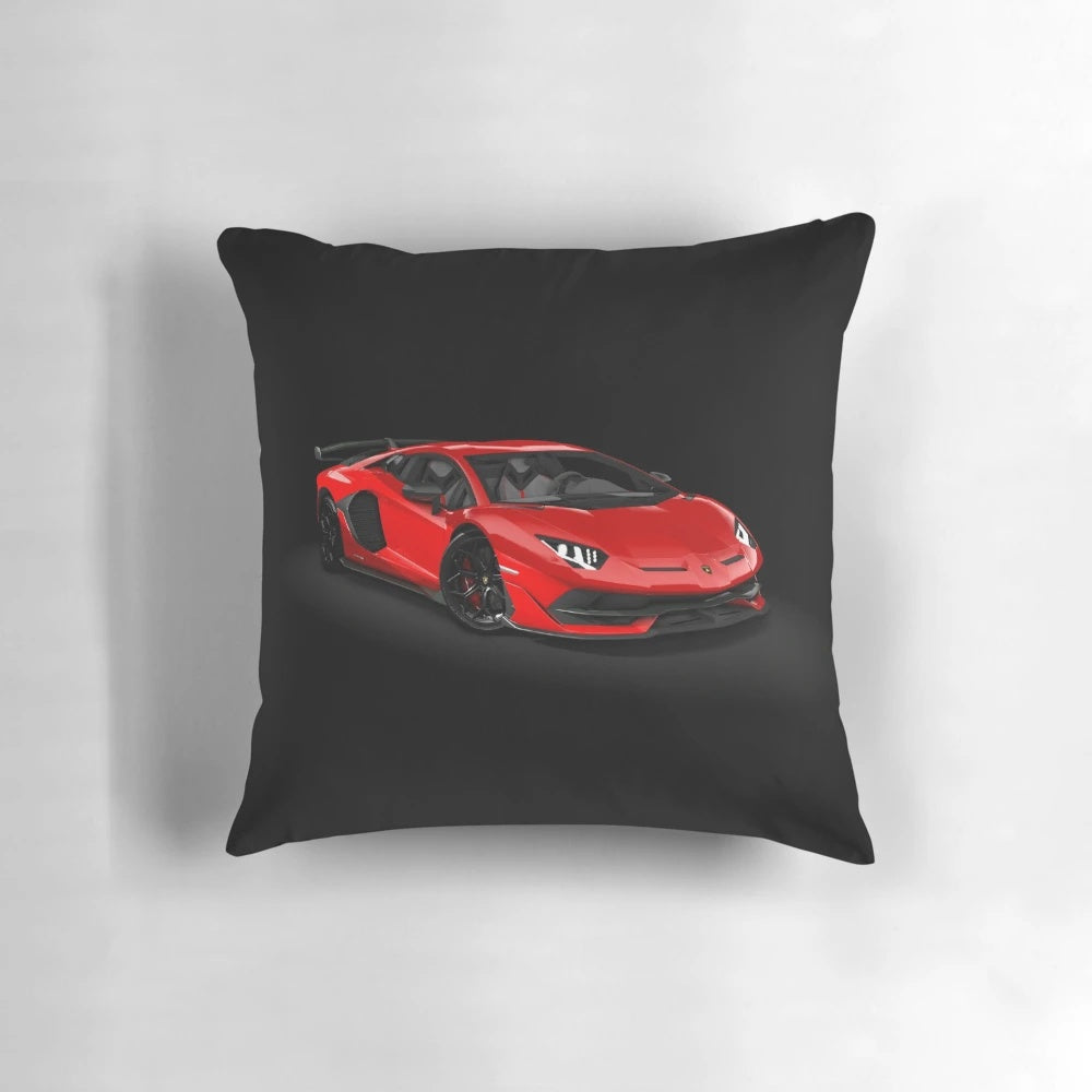 Lamborghini Aventador SVJ Supercar Pillow