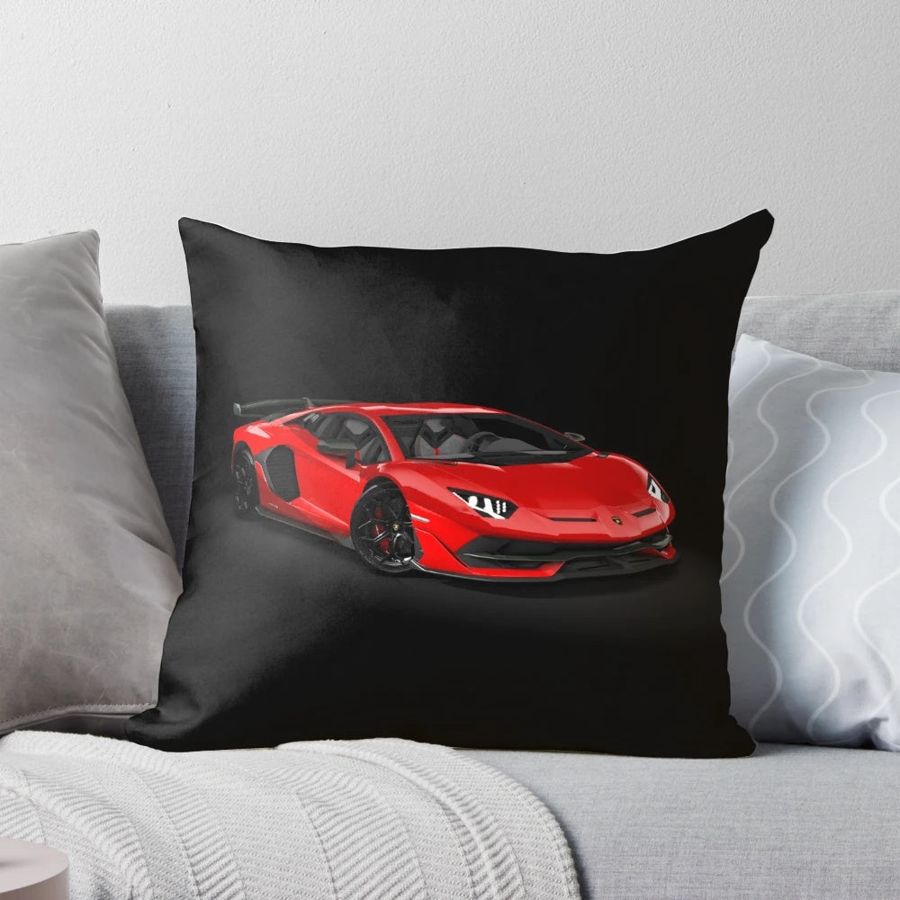 Lamborghini Aventador SVJ Supercar Pillow