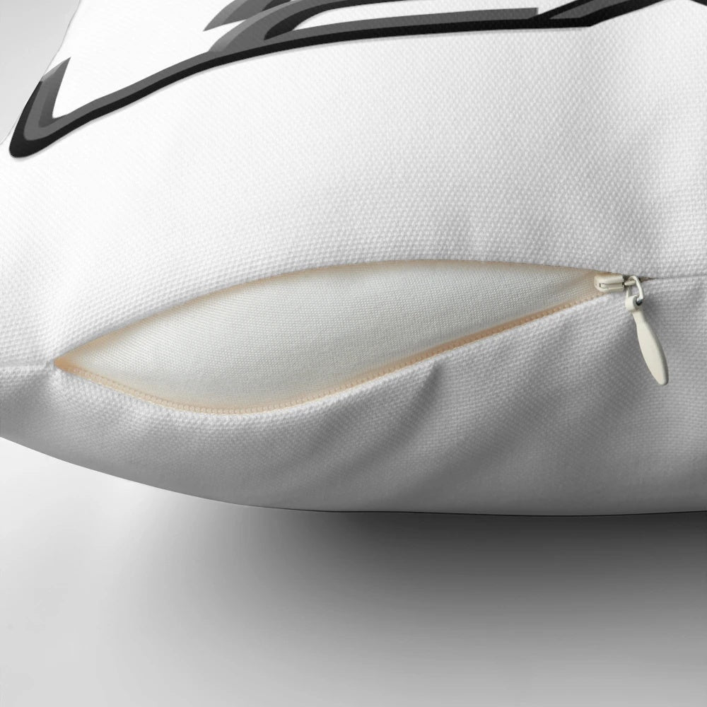 Soft, plush Lexus logo pillow for luxury car enthusiasts and home decor.