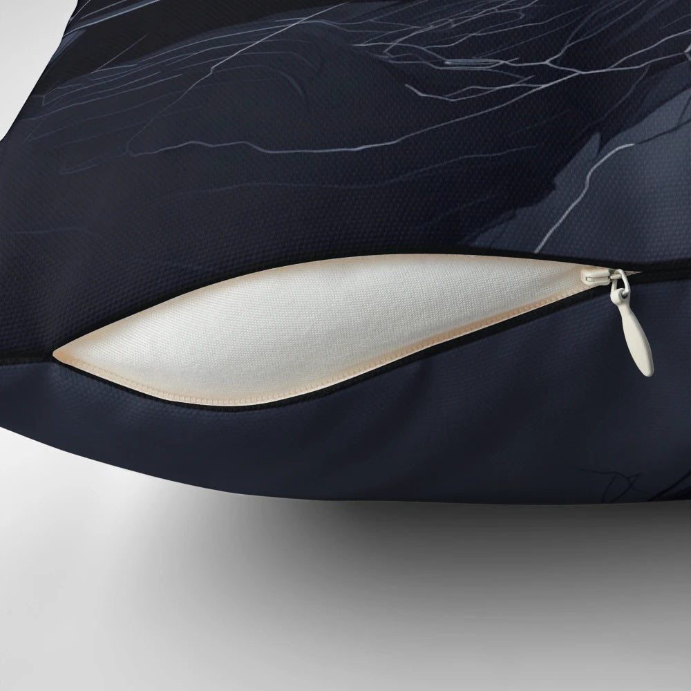Plush Mercedes-Benz AMG-inspired throw pillow for car lovers