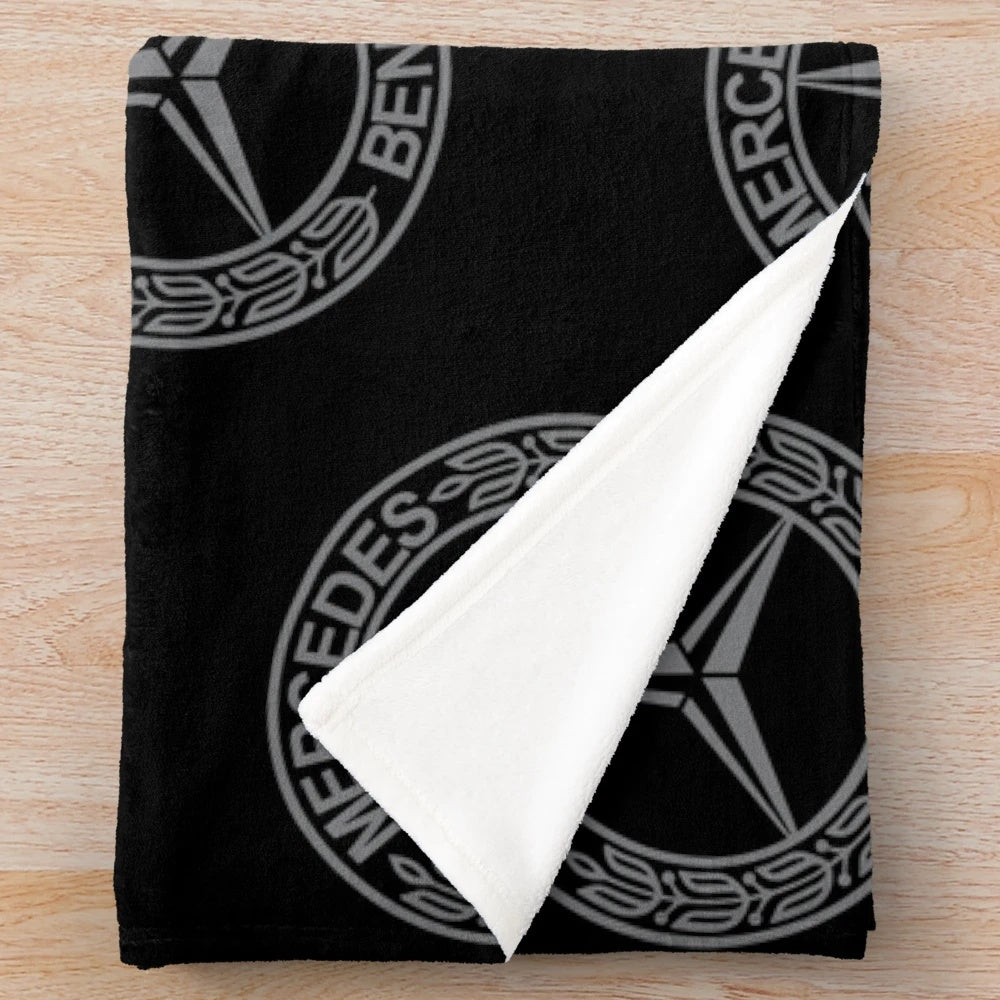 Luxury Mercedes-Benz Plush Blanket