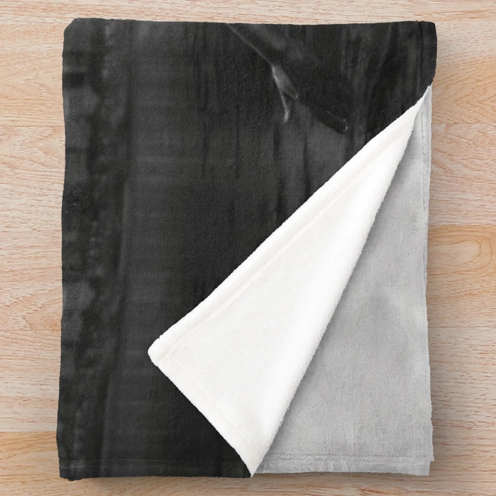 Soft and cozy plush blanket with Monica Naranjo inspired design