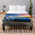Lamborghini Aventador inspired plush blanket
