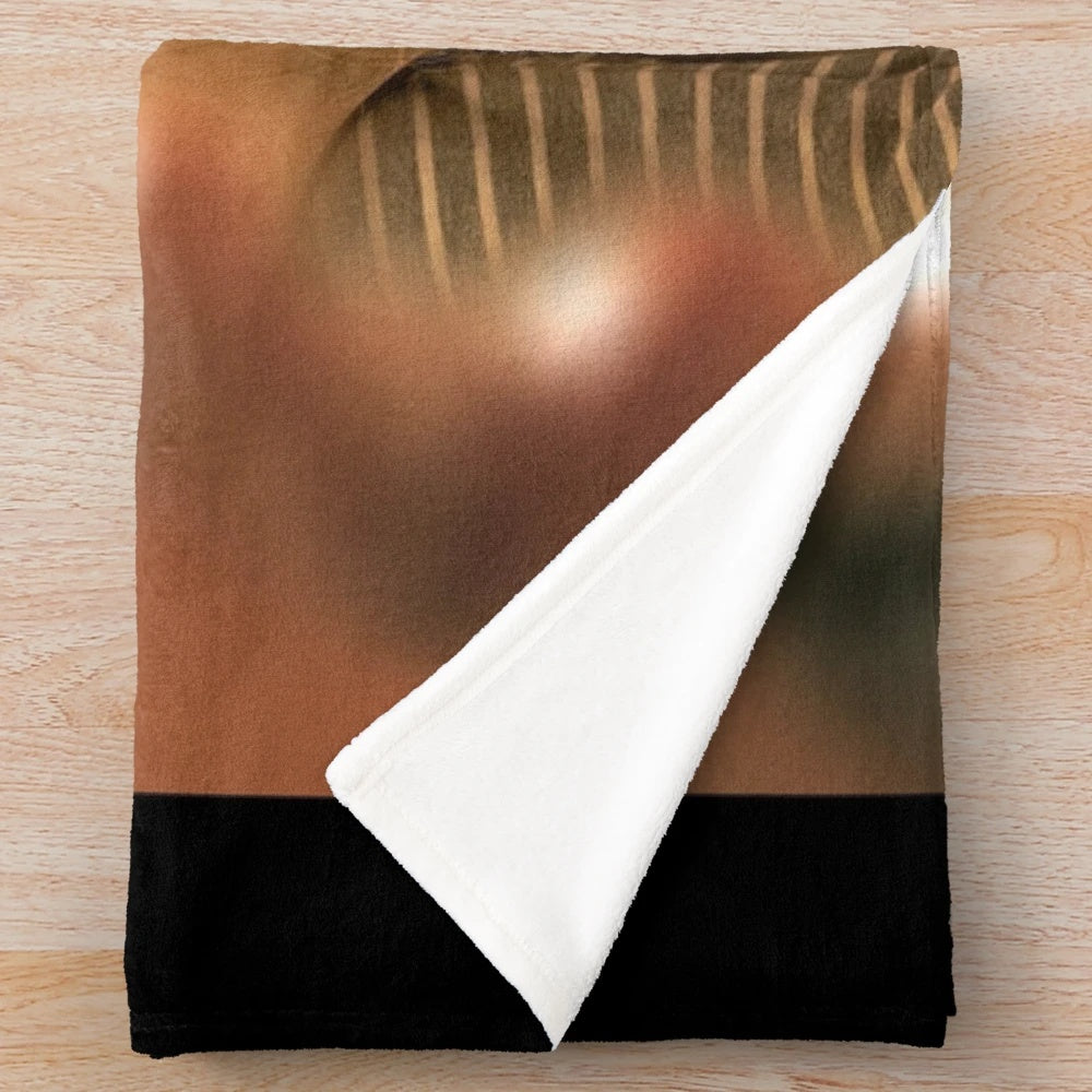 m3gan movie poster plush blanket