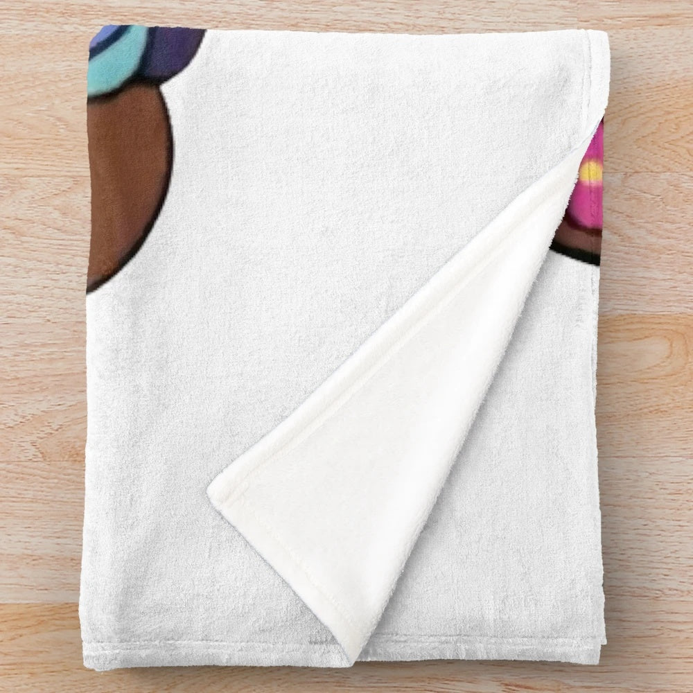 Mabel and Waddles inspired plush blanket from the animated series Gravity Falls