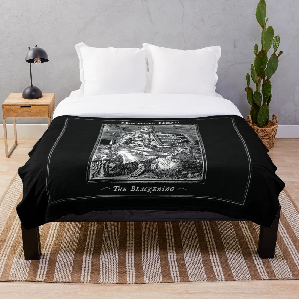 Machine Head The Blackening Themed Plush Blanket