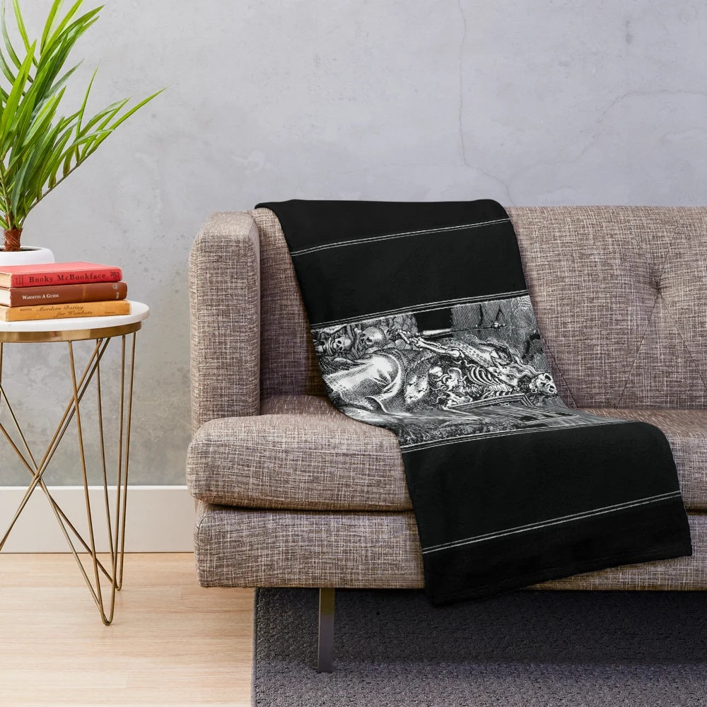Machine Head The Blackening Themed Plush Blanket