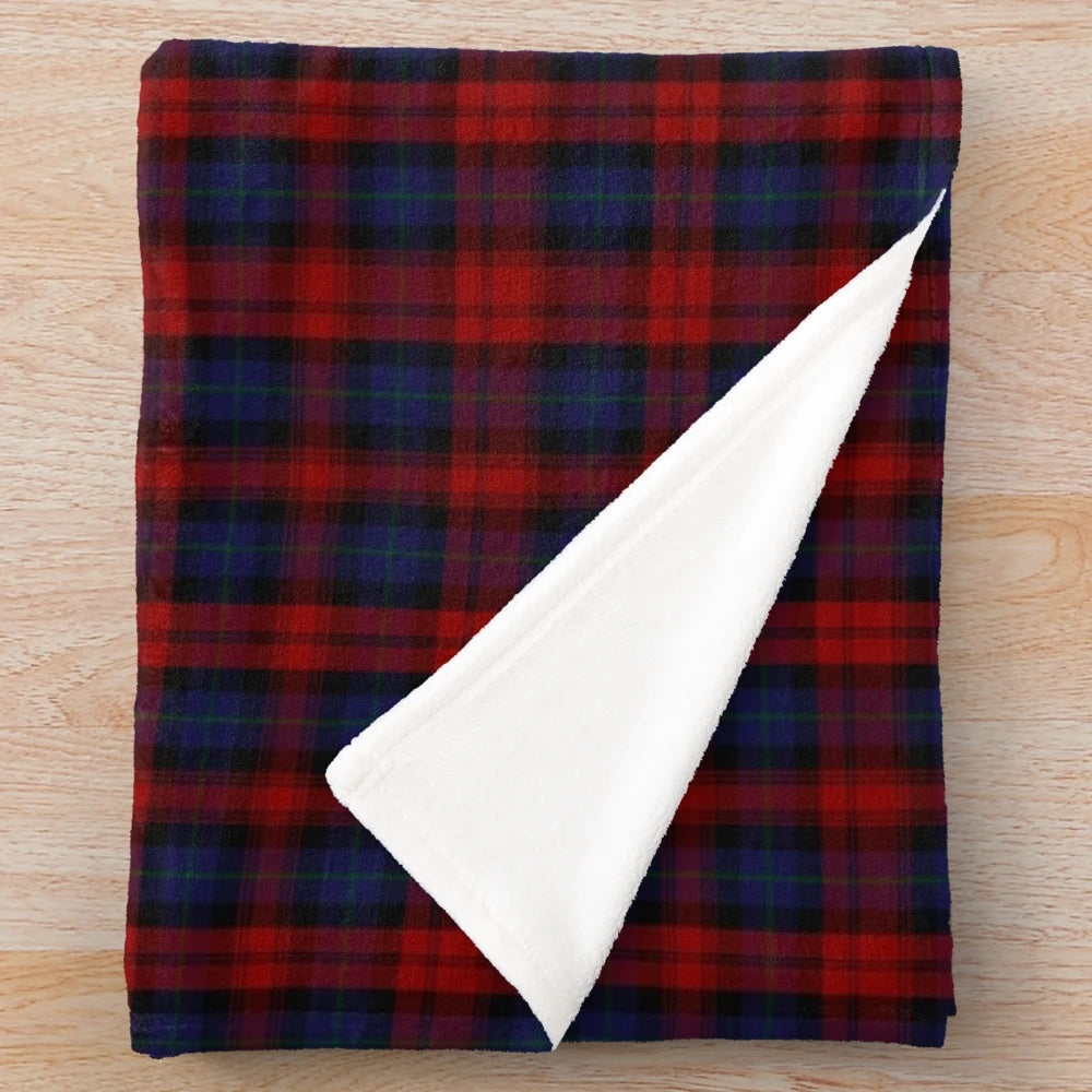 Maclachlan Clan Tartan Plush Blanket