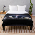 Mads Mikkelsen Inspired Hannibal TV Series Plush Blanket