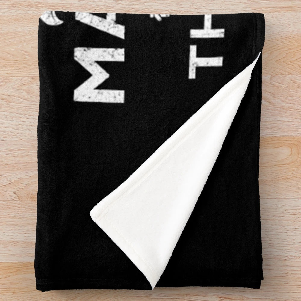 Plush blanket with magic and entertainment theme