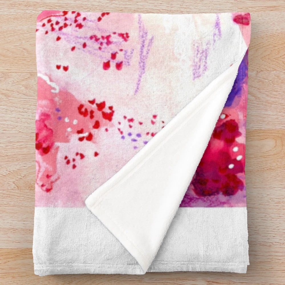 Calla's Panakes Tree Keeper of the Lost Cities Plush Blanket featuring a magical alicorn