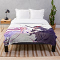 Homura Akemi inspired plush blanket from the anime Magia Record