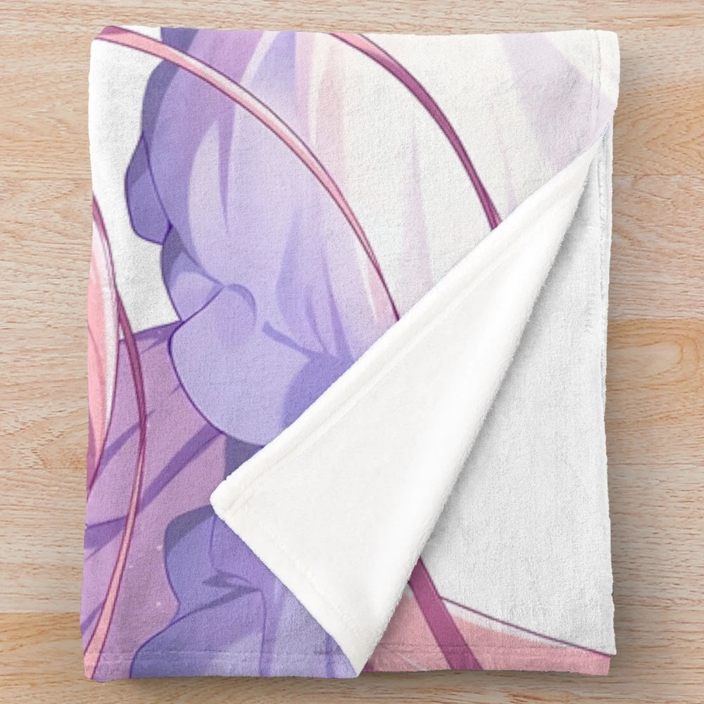 Homura Akemi inspired plush blanket from the anime Magia Record