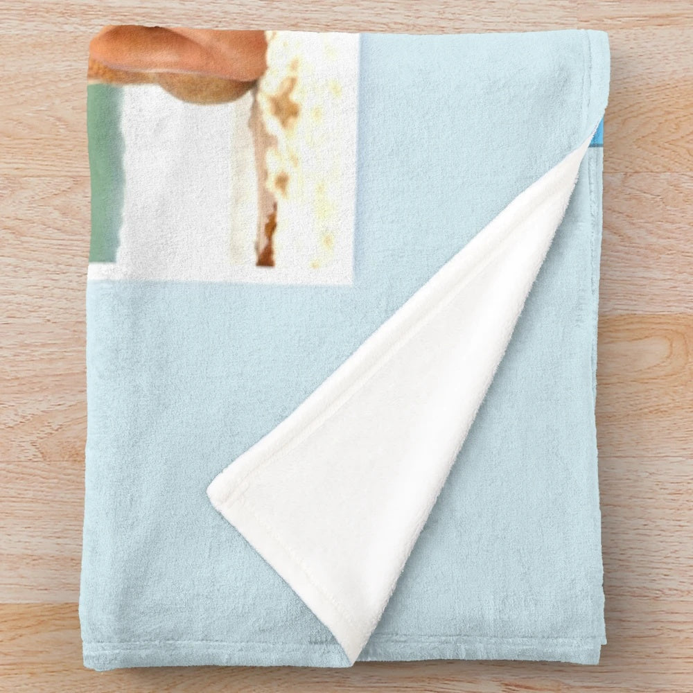 H2O Inspired Plush Blanket with Mermaid and Siren Designs