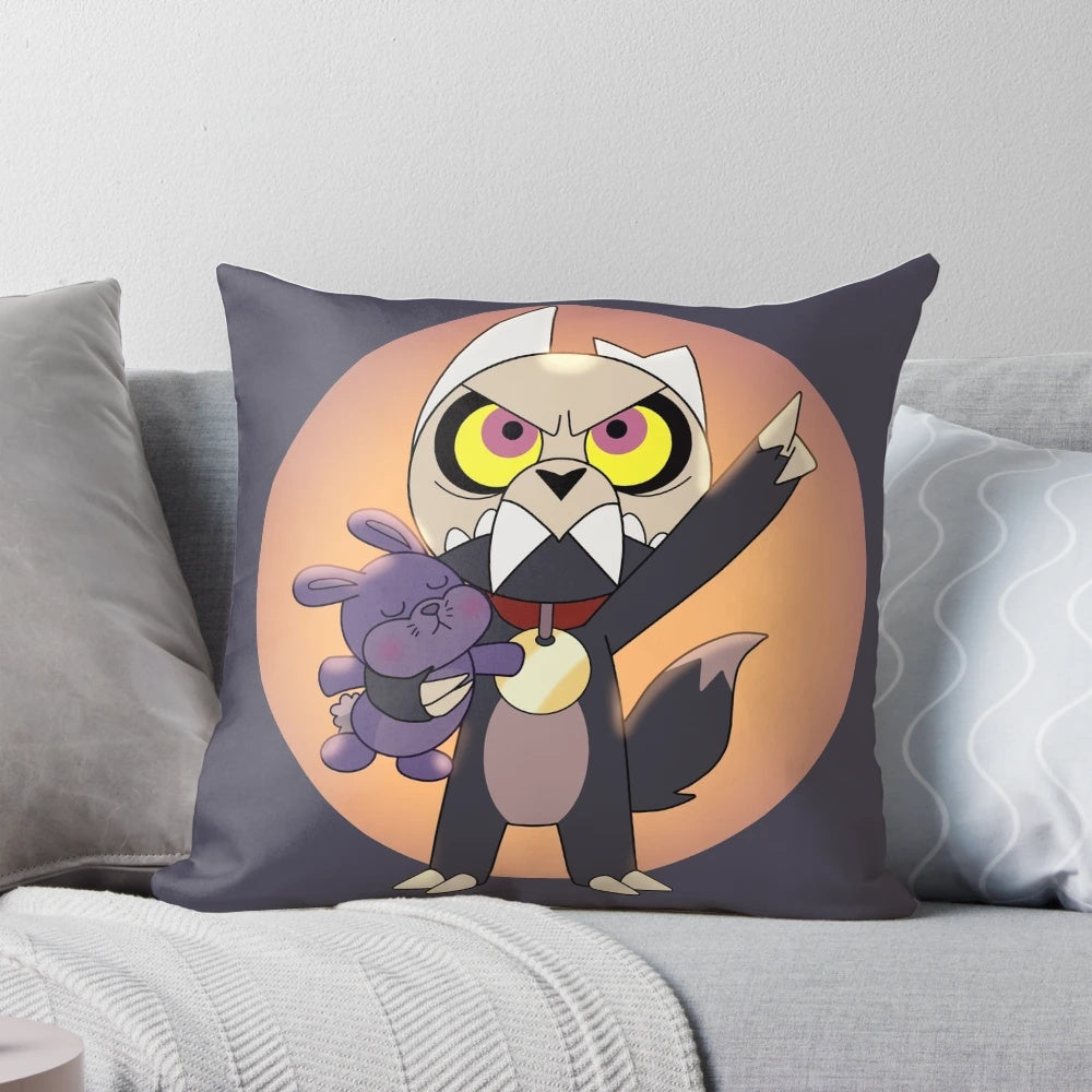 King Pillow from the Cartoon Series The Owl House, Featuring a Magical Fantasy Character