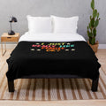 Cozy plush blanket featuring a magical and creative design