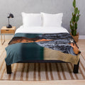 Tom Felton Draco Malfoy inspired plush blanket