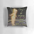 Tinkerbell 15-inch decorative pillow with fairy design