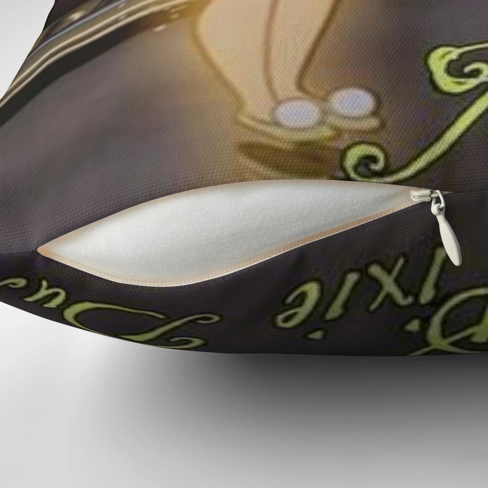 Tinkerbell 15-inch decorative pillow with fairy design
