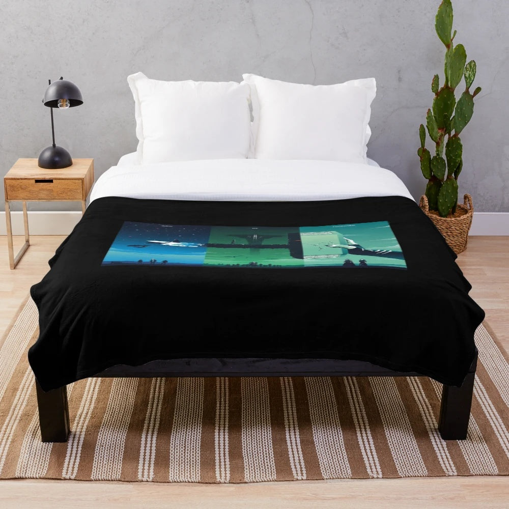 God of Thunder Thor Plush Blanket
