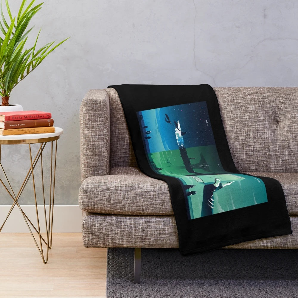 God of Thunder Thor Plush Blanket