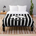 Newcastle United FC Magpies-Inspired Plush Blanket