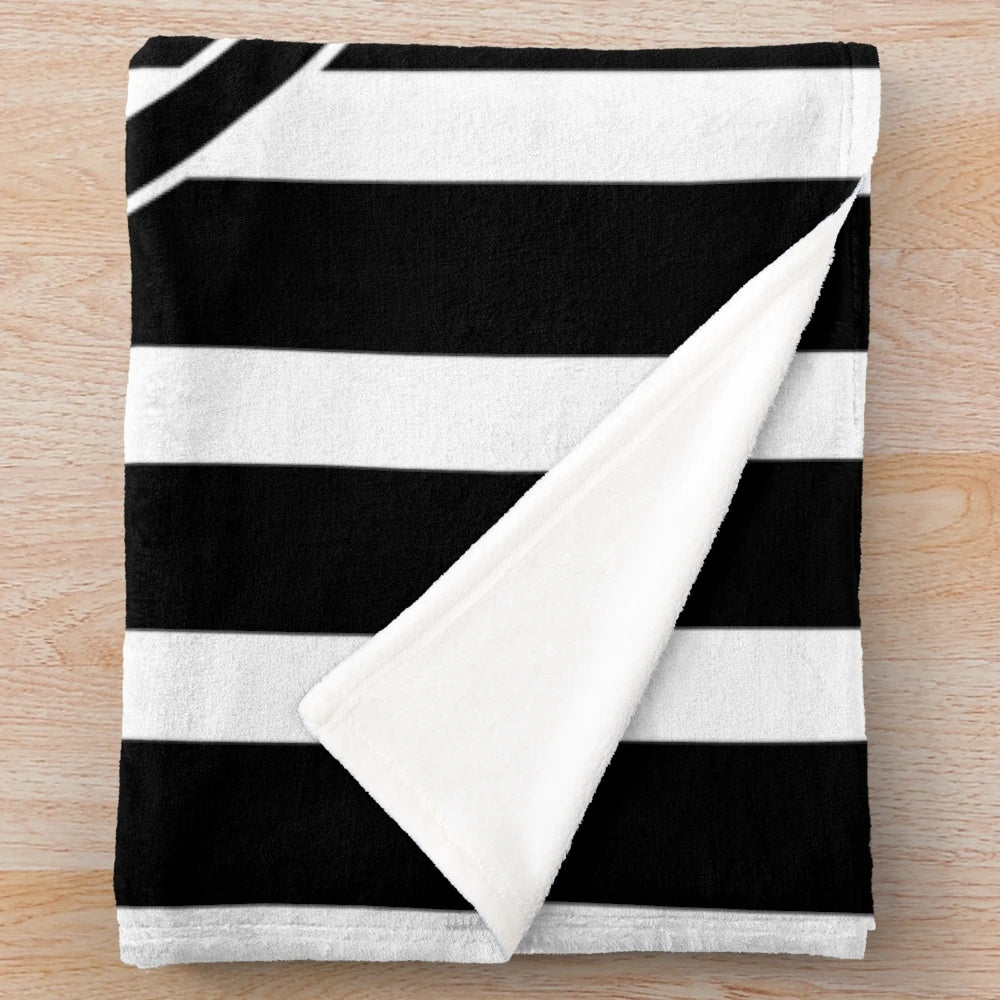 Newcastle United FC Magpies-Inspired Plush Blanket