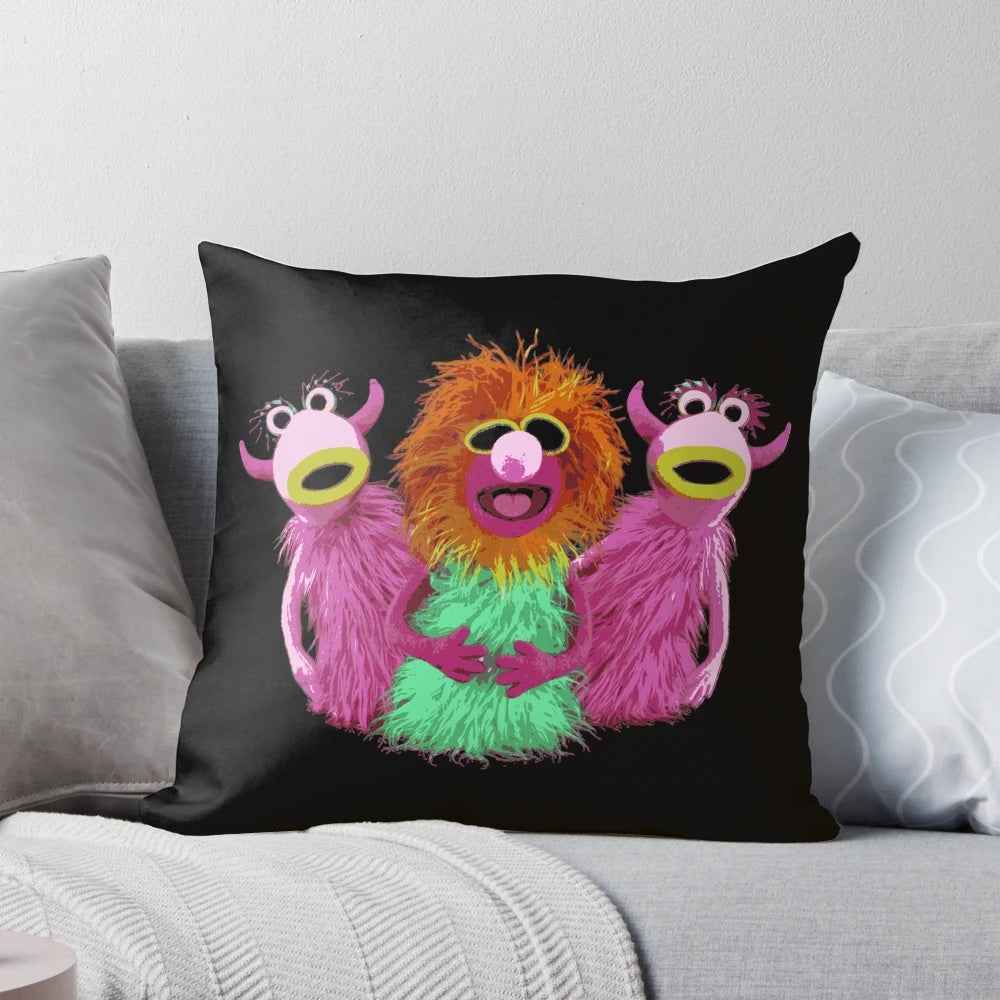Mahna Mahna! Muppet Pillow featuring the iconic characters from the classic Muppets skit