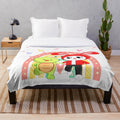 Maizen-inspired plush blanket featuring the character from the anime series