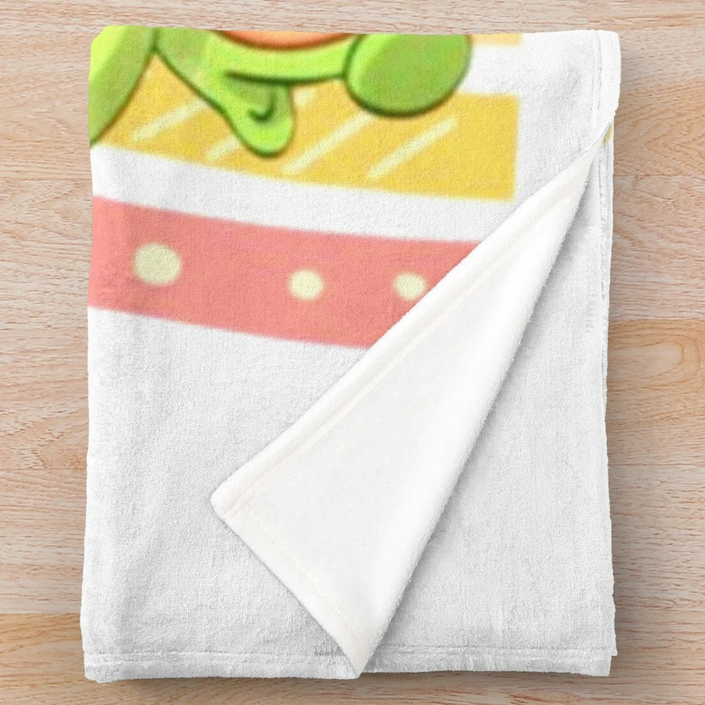 Maizen-inspired plush blanket featuring the character from the anime series