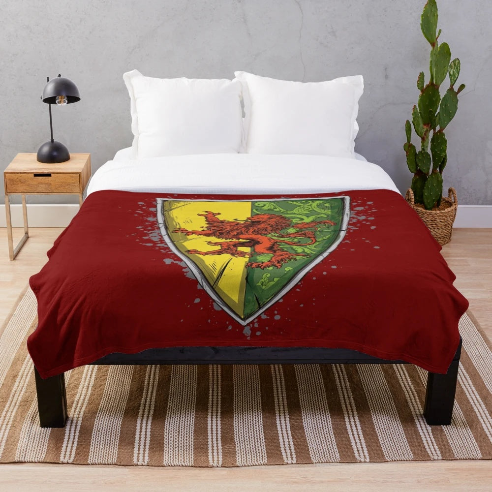 William Marshal coat of arms plush blanket