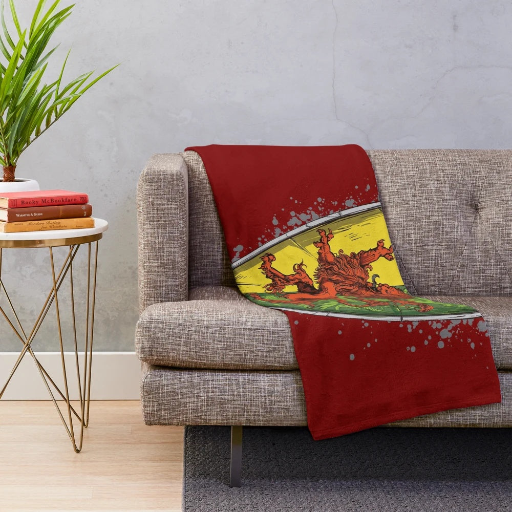 William Marshal coat of arms plush blanket