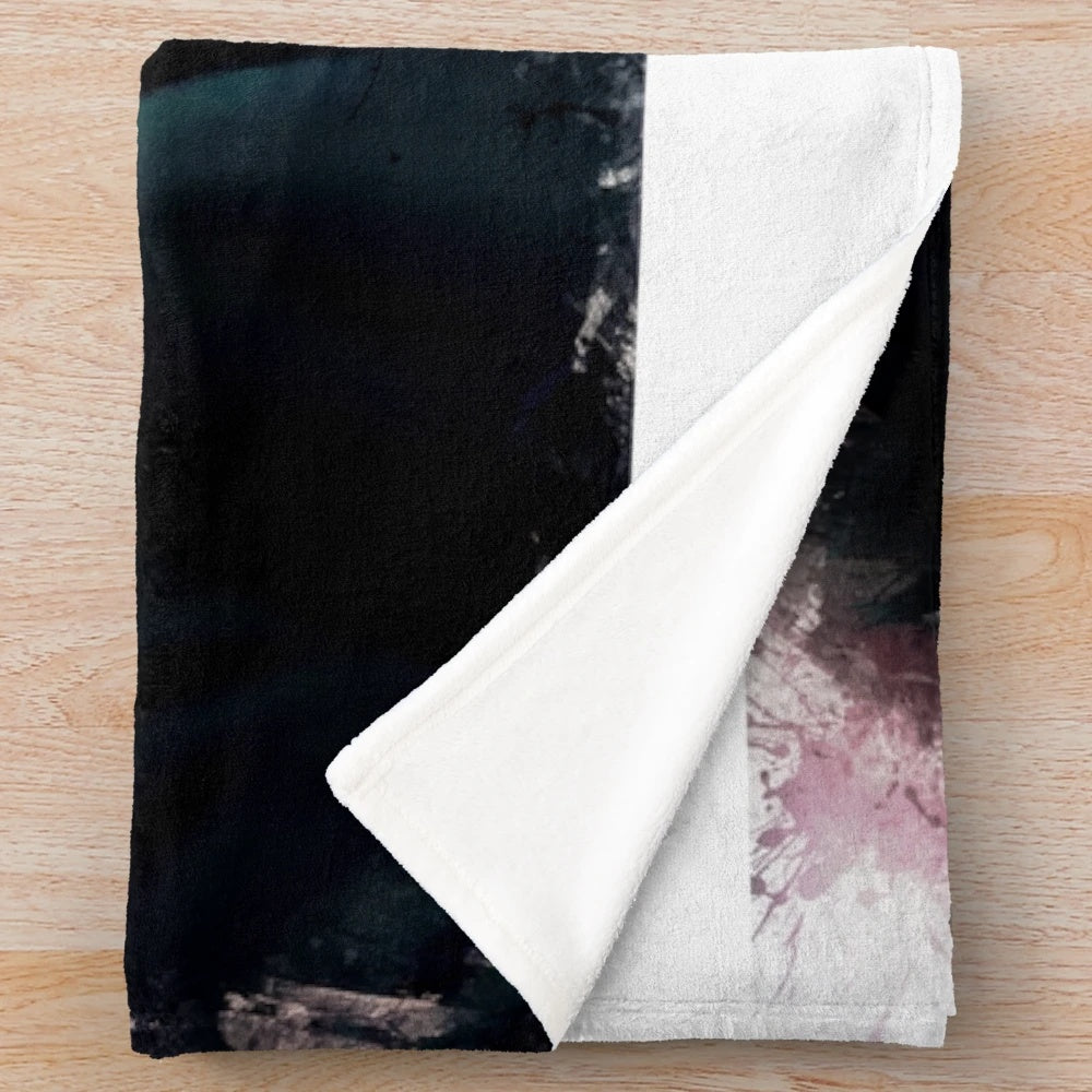 Malec Shadowhunters inspired plush blanket featuring Alec and Magnus