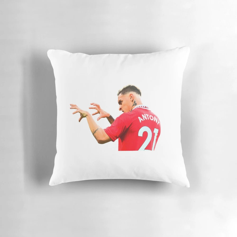 Manchester United Antony Pillow - Soft, Comfortable Football Decor