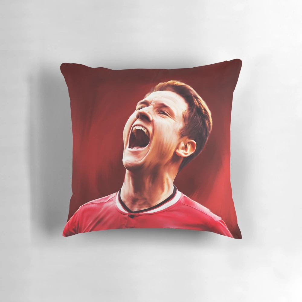 Ander Herrera Painting Pillow - A Unique Gift for Manchester United Fans