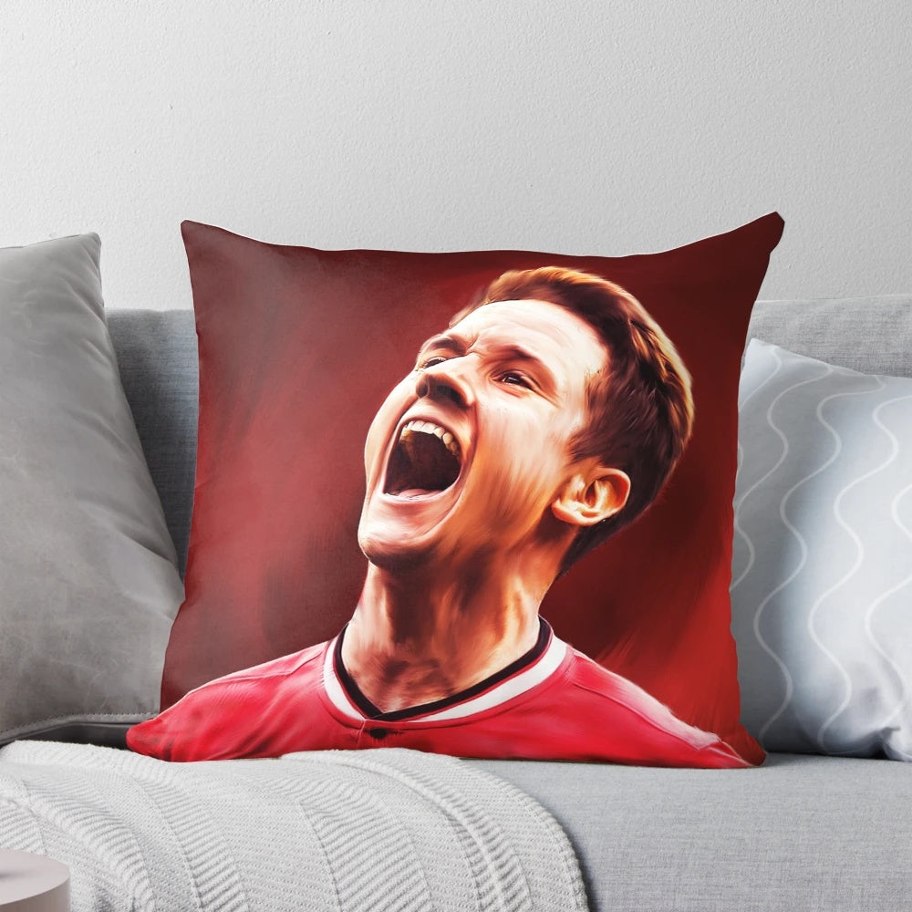 Ander Herrera Painting Pillow - A Unique Gift for Manchester United Fans