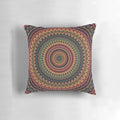Mandala 11 Pillow featuring intricate sacred geometry and flower of life pattern