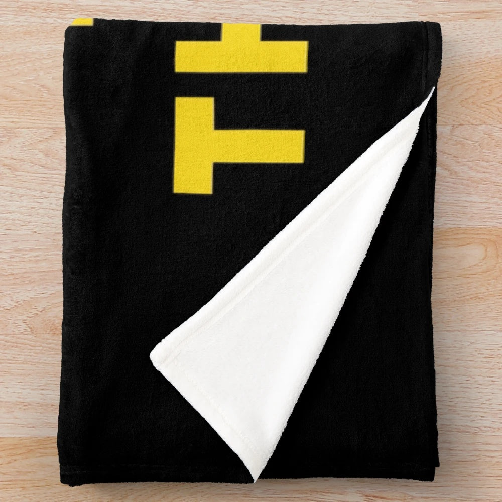 Mando Retro Inspired Plush Blanket featuring Star Wars inspired designs