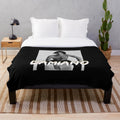 Maneskin Damiano David inspired plush blanket