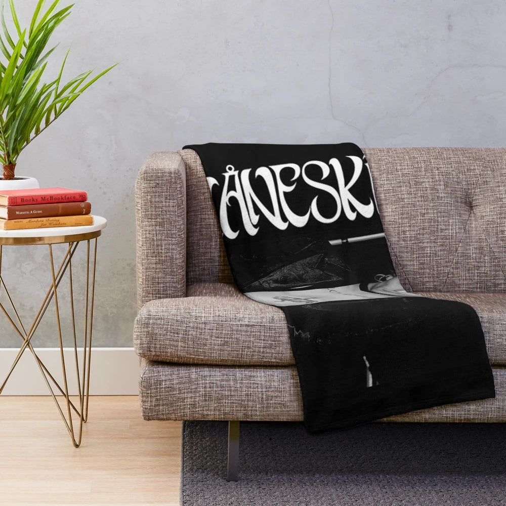 Maneskin Band Plush Blanket featuring Damiano David