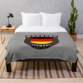 Marburg Germany Emblem Flag Plush Blanket for Cozy Home Decor