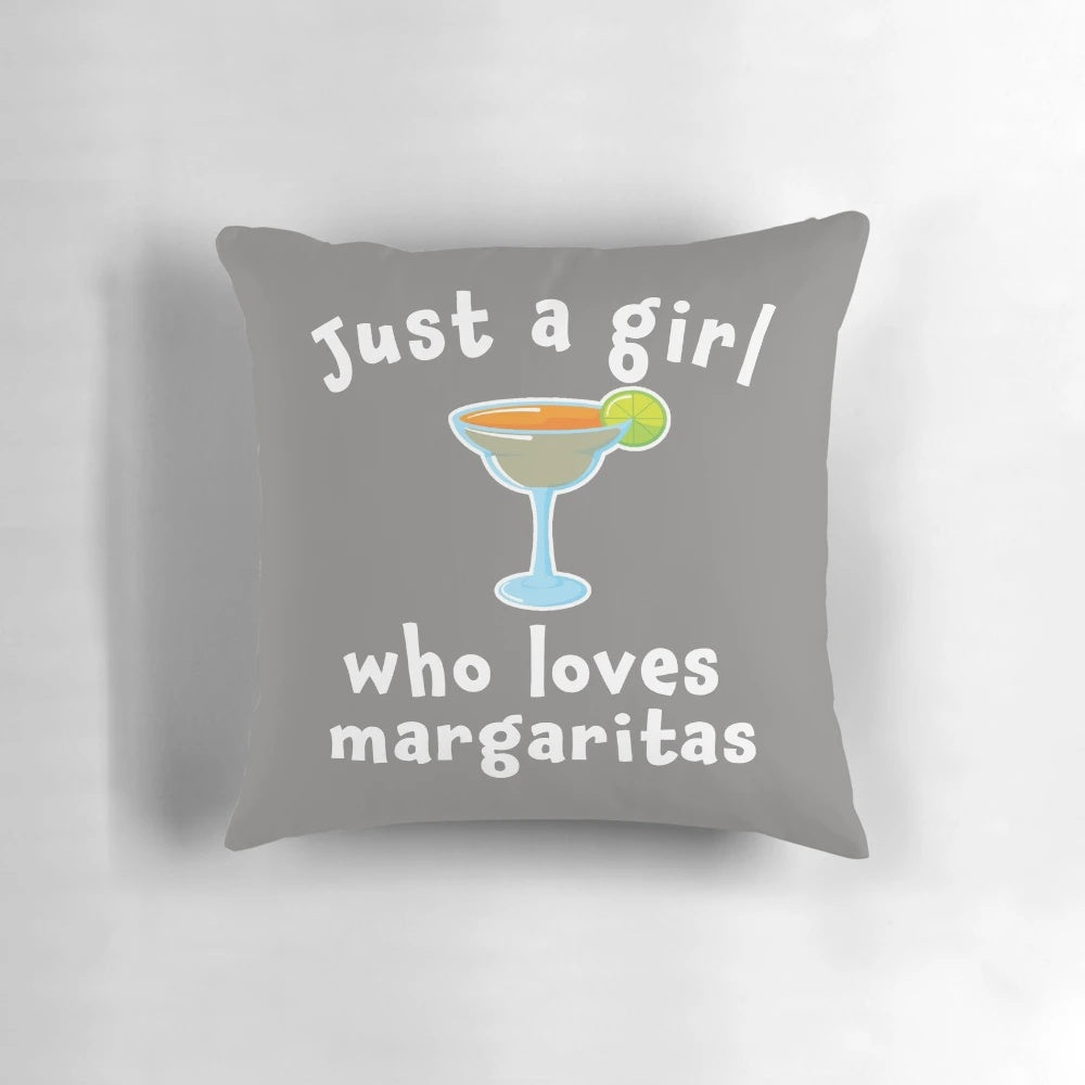 Cute pillow featuring a margarita design for margarita lovers