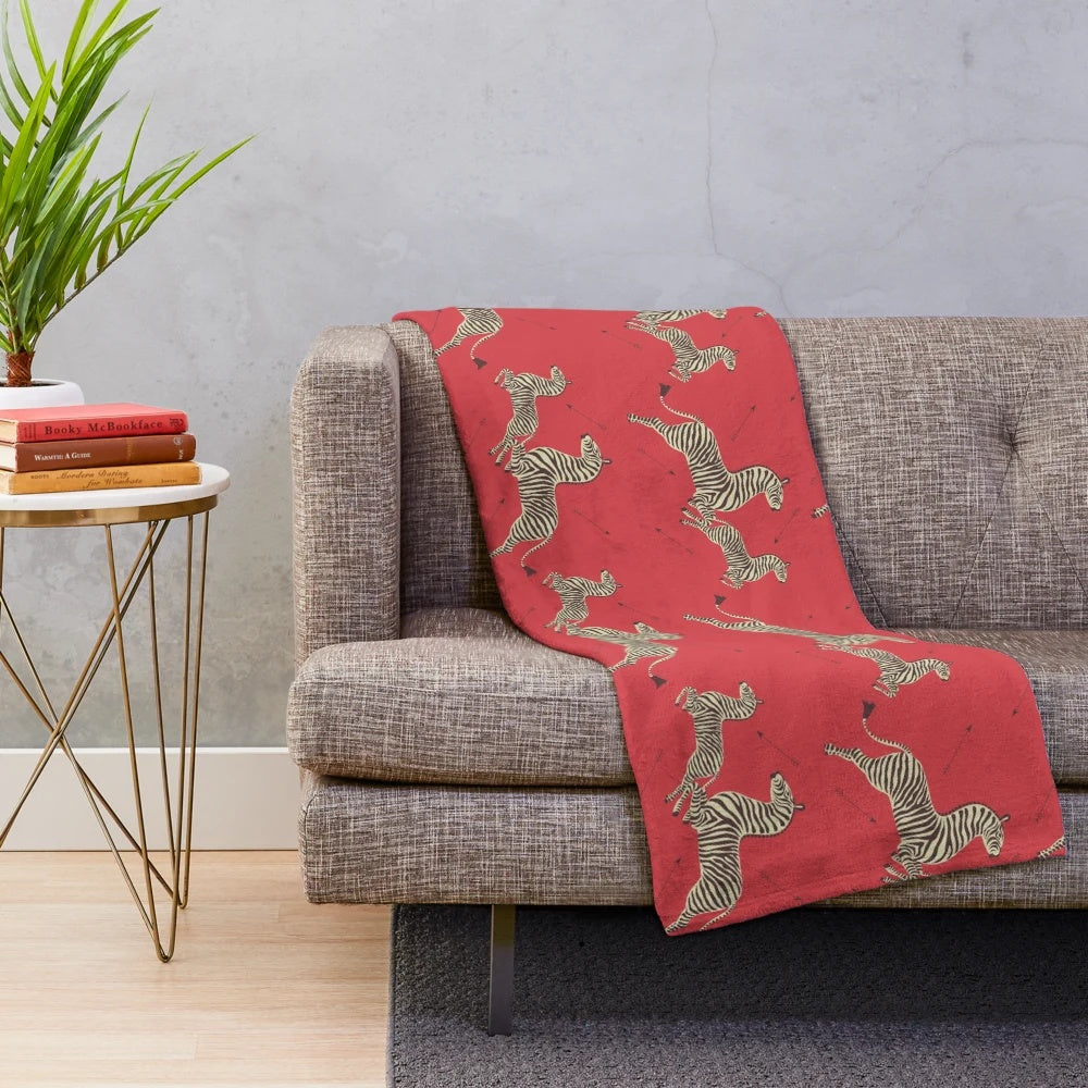 Plush blanket featuring Margot Tenenbaum from the Royal Tenenbaums movie by Wes Anderson
