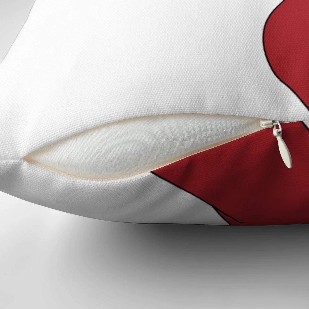 Mariah Carey "All I Want for Christmas Is You" Festive Pillow with Christmas design