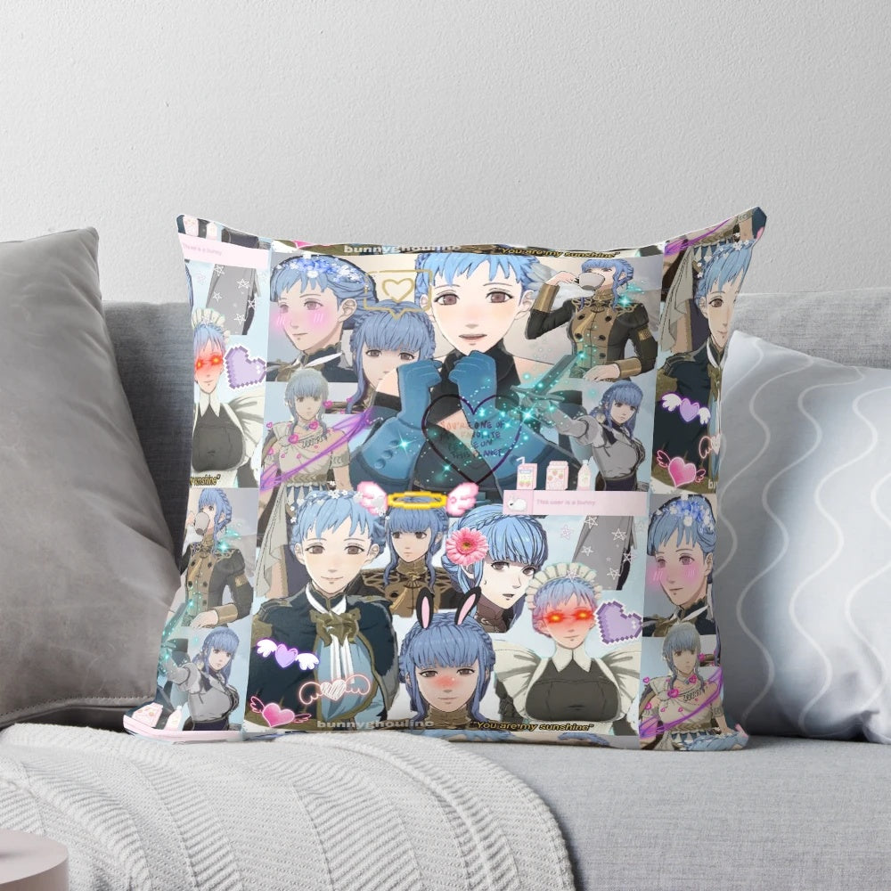 Marianne Pillow - Soft, high-quality pillow featuring the character Marianne from the Fire Emblem: Three Houses video game