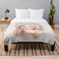 Marilyn Monroe plush blanket for home decor