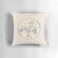 Marjorie Lyrics Pillow - Floral Quote Cushion Featuring Taylor Swift Lyrics